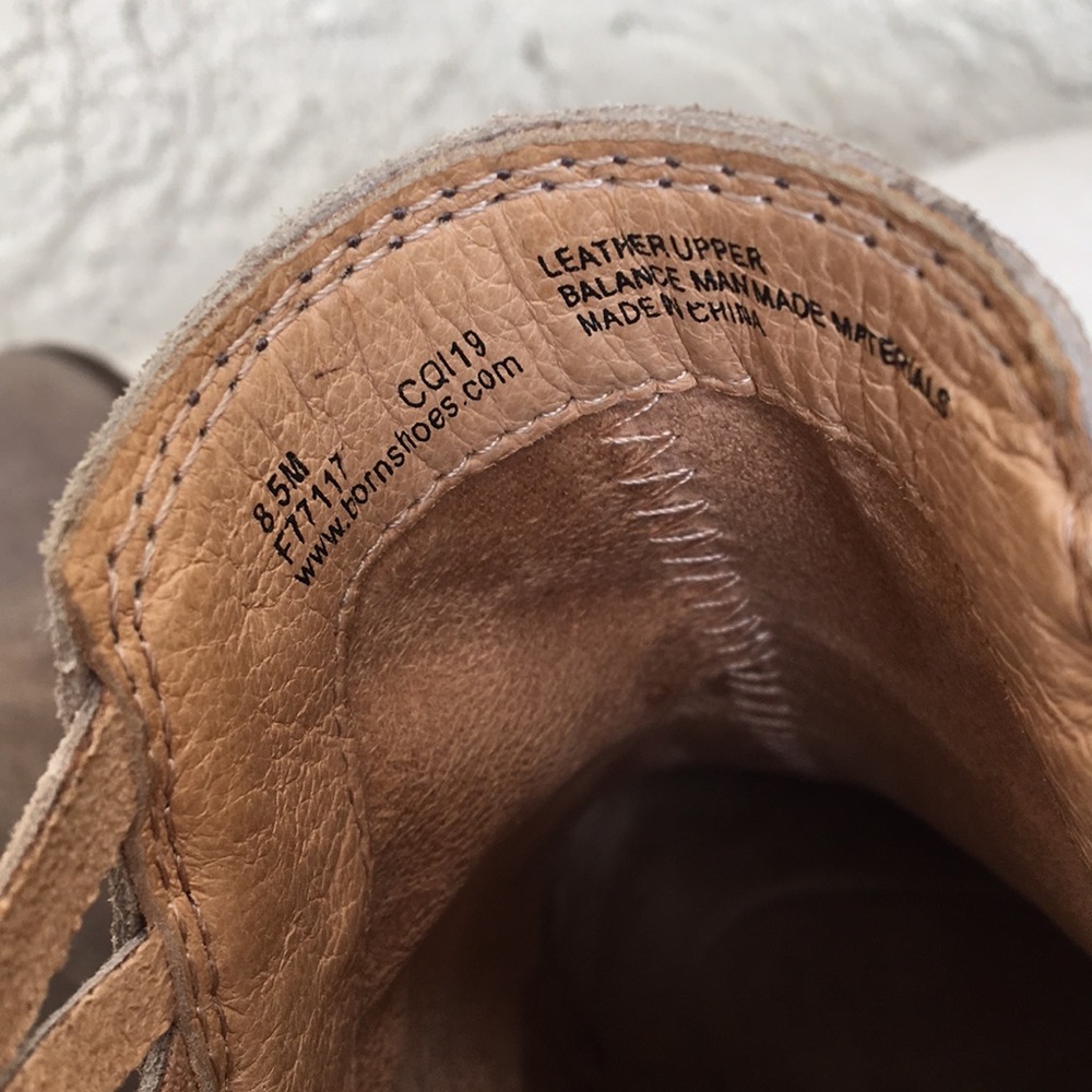 Born Leather Suede Waterville Boots 8.5 - Picture 13 of 17